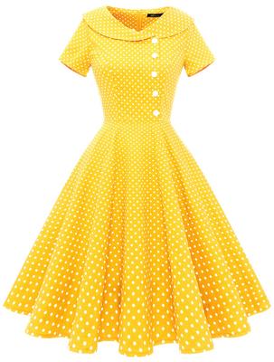 Wedtrend 1950s Retro Rockabilly Swing Short Sleeve Party Formal Formal Guest Wedding Recital Plus L Dress, Women's Dress, Dress, Dress, Dress, Dress,