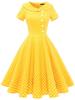 Wedtrend 1950s Retro Rockabilly Swing Short Sleeve Party Formal Formal Guest Wedding Recital Plus L Dress, Women's Dress, Dress, Dress, Dress, Dress,