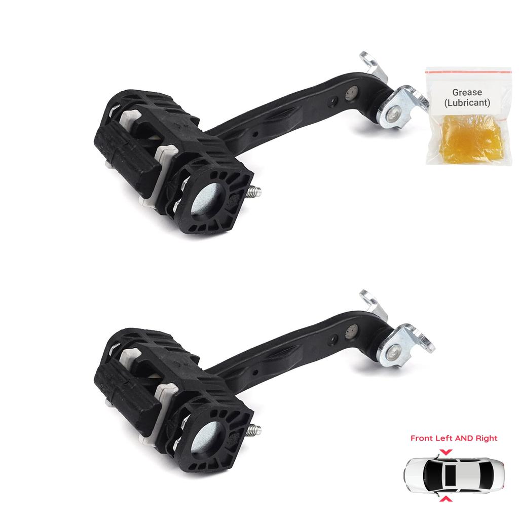 EDP773-1 2 Pieces Front Left AND Right Door Hinge Stop Check Strap Limiter for Citroen Relay Jumper MK2 250 290 2006-On 9181N9
