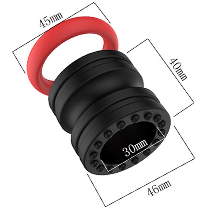 Męski pierścień na penisa Blokada penisa Zdejmowany czas opóźnienia erekcji Wytrysk Pierścień na penisa Powiększenie Ball Nosze