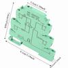 Spacesaving Construction MRC-25D61Z24 Relay 6.2mm Ultra Thin DC24V PLC Relay Ultra Thin Relay Module Control Panel Applications