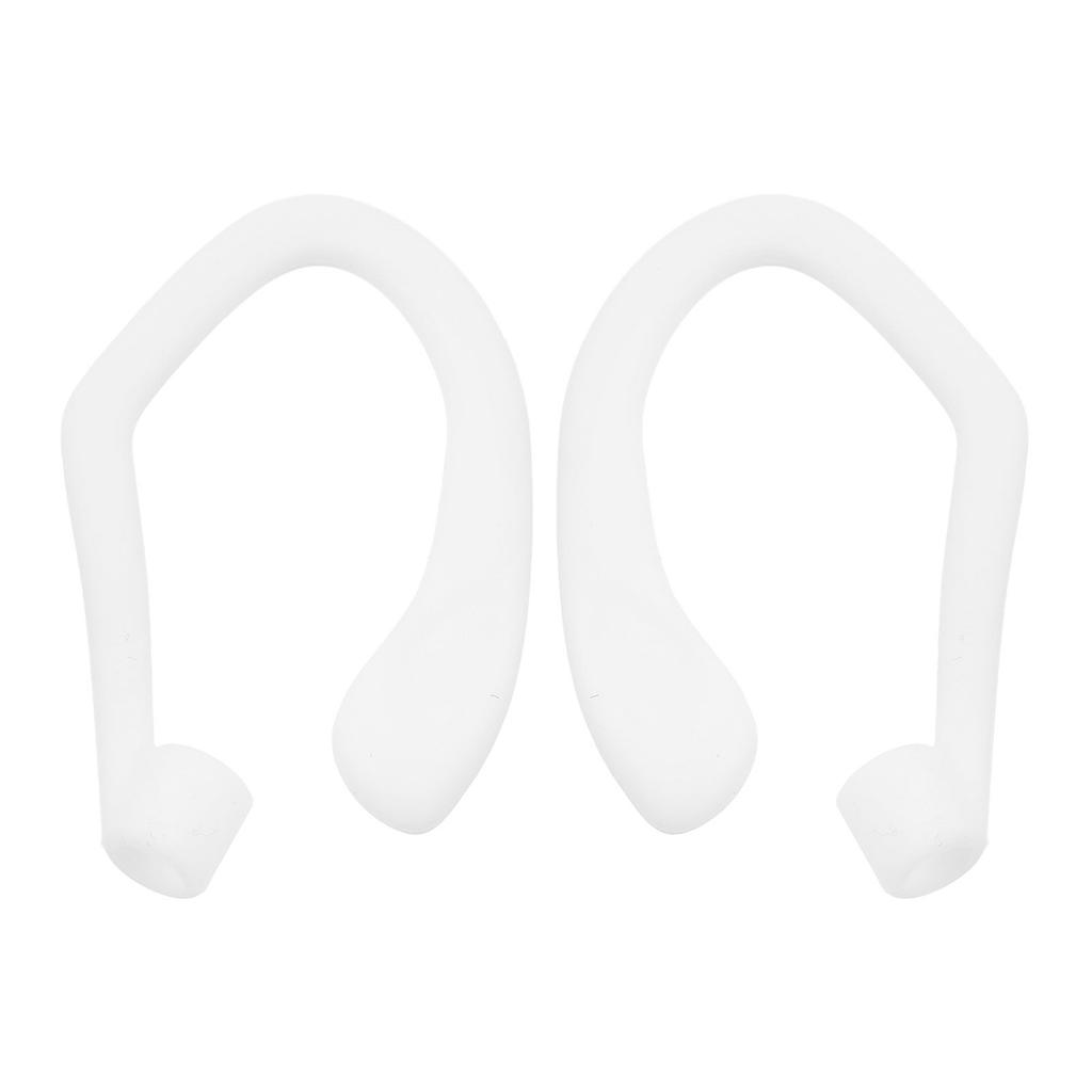 1Pair Silicone Ear Hooks Anti Slip Replacement Earbud Accessories for Running Jogging Cycling Gym Sport Earphones