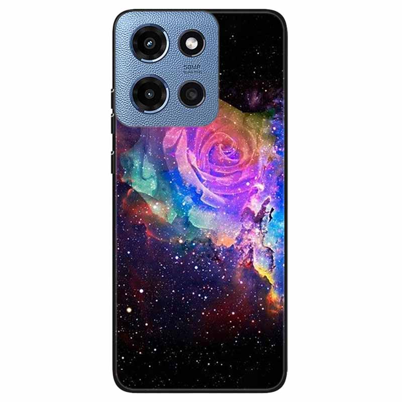 Phone Cases for Moto G 2025 5G Case Flowers Printing Silicone TPU Soft Covers for Motorola Moto G 2025 Back Shell For Moto G 5G