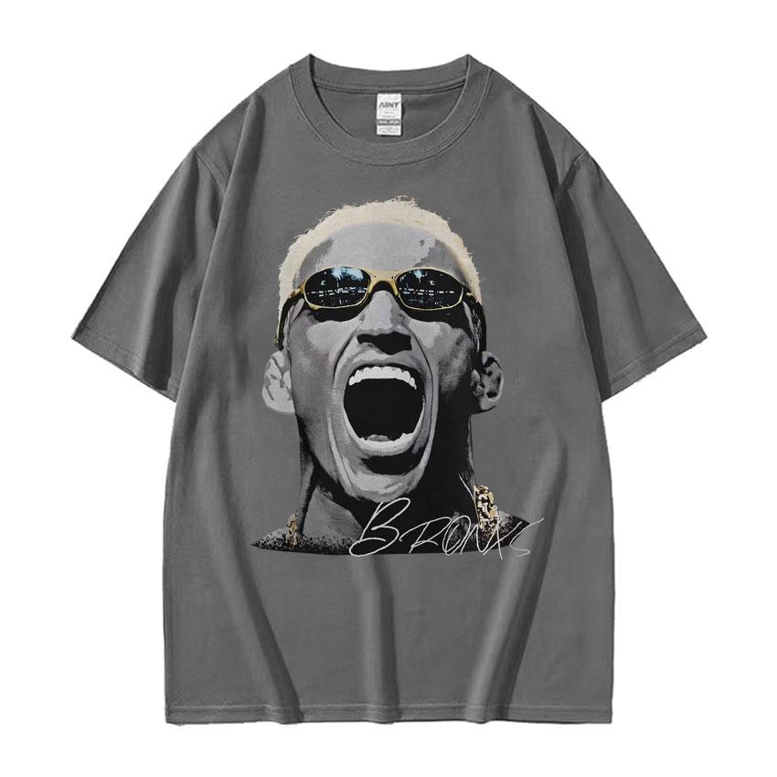 Limited Charles Oliveira Vintage Graphic T Shirt Unisex Fashion Hip Hop Cool Tshirts Unisex High Quality Casual Loose Tshirt Tops