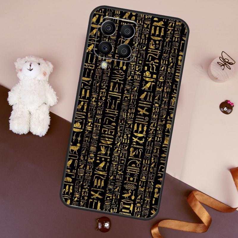 

Древнеегипетский иероглифический чехол для Samsung Galaxy M32 M52 M14 M54 M13 M33 M53 M56 M36 M16 M31 M11 M12 M35 M55 M15 M06 Samsung M13 4G