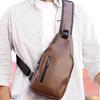 Men's Crossbody Bags Men's USB Chest Bag Designer Messenger Bag Leather Shoulder Bags Diagonal Package Back Pack Travel