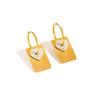 Chic Titanium Steel Earrings: Trendy, Stylish, Versatile, and Luxurious Design for Women