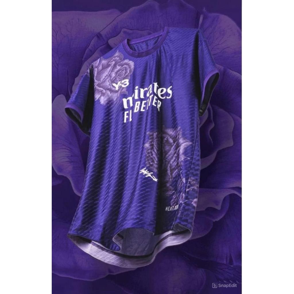 Real Purple Rose Without Name 2024-2025 Away Jersey