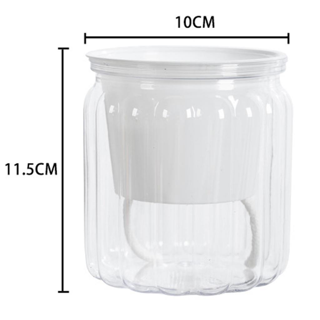 Neuer selbstbewässernder hydroponischer Pflanztopf aus Kunststoff für Sukkulenten, Tischvase, Heim- und Bürodekoration, Bonsai-Dekoration, dekorativer Pflanztopf