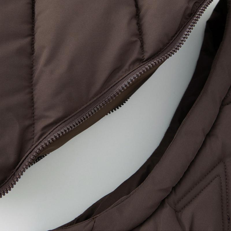 Sleeves Detachable Fashion Woman Winter Long Coats Hooded Faux Fur Collar Thick Warm Parkas Women's Jackets