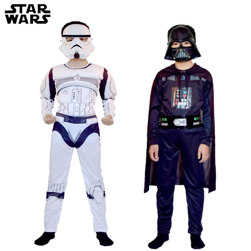 Authentic Star Wars Death Vader Costume For Kids Perfect For Halloween And Role Play