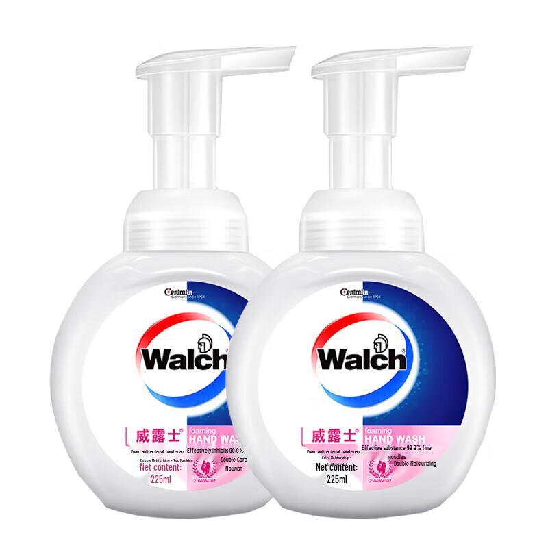 

Walch Foam Antibacterial Hand Wash, Cereal Scent (2x225ml)