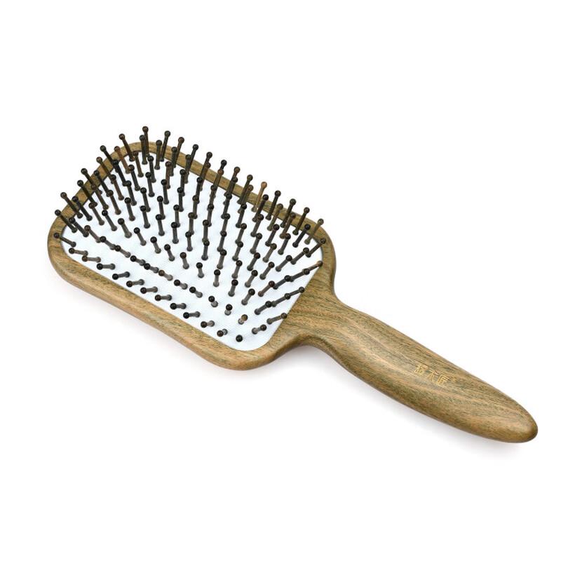 Tan Mujiang Lacquer Art Hair Comb Gift Set