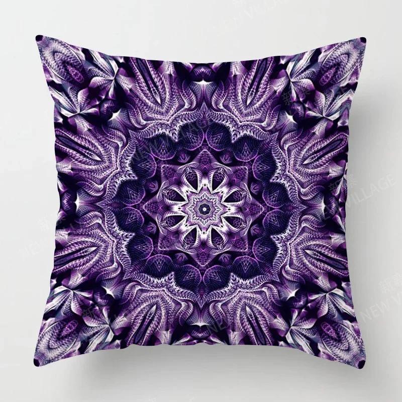 Fall Home Decor Autumn Living Room Throw Pillow Cover Sofa Boho Cushion Cover Mandala   X
