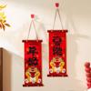 Chinese Style 2025 Snake Year Wall Hanging Spring Festival Door Couplet  Home Living Room Decor