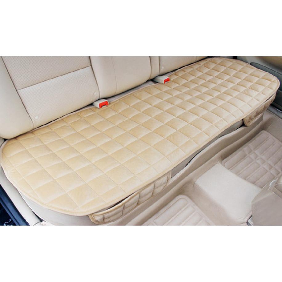 Winter Car Seat Cover Car Front/Rear/Full Set Seat Cushion Non-slip Short Plush Chair Auto Seat Cushion Protector Mat