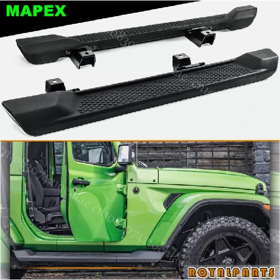 Пороги Боковые Ступени Для Jeep Wrangler JL 2-Дверный 2018-2022 Подножки