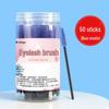 Portable Extra Fine Disposable Eyebrow & Eyelash Spiral Brush for Extensions