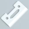 Ceramic Movable Blade 2-Hole Stagger-Tooth Ceramic Movable Blade For Magic Cordless Clip 8148 Hairdresser