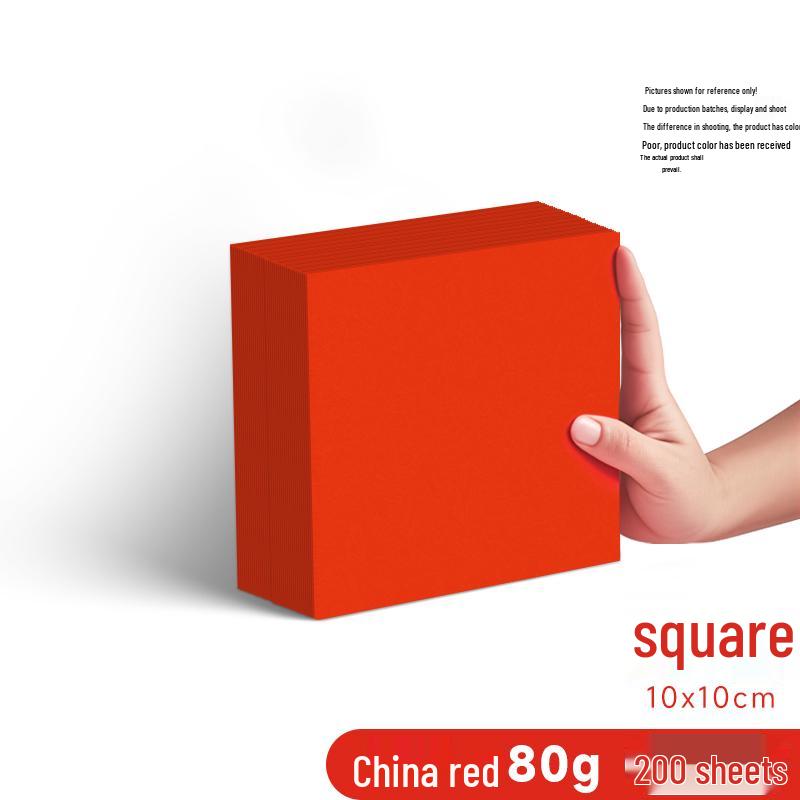 Leuchtend rotes A4/A5 70g Druckpapier für Büro und Basteln