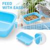 Hanging Plastic Small Pet Feeder Bowl for Bird and Small Animals
