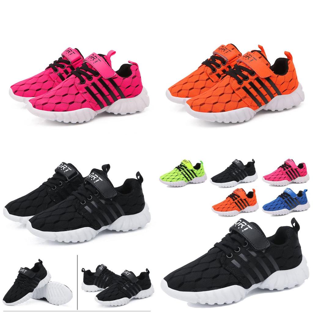 Vibrant Colors Boys Girls Sweet Sports Running Shoe Casual Breathable Sneaker