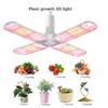 1 Stück E27 Faltblatt LED Vollspektrum Pflanzenwachstumslicht Sukkulenten Farbige Blumen und Gemüse Gewächshaus Sämlingsergänzungslicht