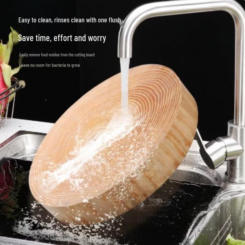 Heavy-Duty Solid Wood Chopping Board