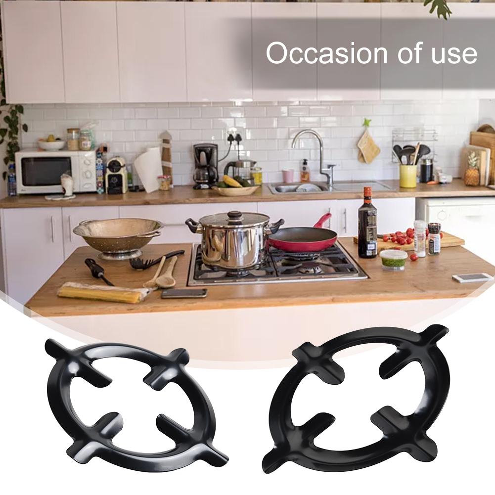 Hold Moka Pot Shelf Regular Circle 16*12.5CM (Approx) 1pc Black Iron