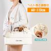 Diaper Storage Multifunctional Diaper Storage Foldable Baby Storage Box with Large Baby and Childcare Includes a Direct Pocket for Wipes and Belt Belt