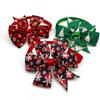 50/100pcs Handmade Christmas Pet Dog Bow Tie Adjustable Pet Dog Bows for Dog Bow Tie Collar Christmas Dog Grooming Products