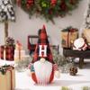 7 Letters Gnome Faceless Doll Ornaments Happy New Year Dwarf Doll Figurine  Kid Gifts