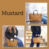 BAGGYPORT Shelter Duck Mini Tote Bag INS400 (Mustard)