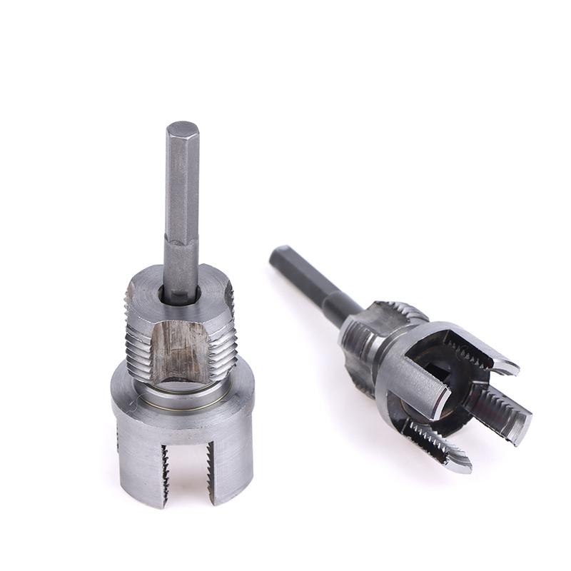 Integrated PPR Pipe Thread Opener - Electric Drill Threading Device for 1/2 DN15 & 3/4 DN20 Plumbing, Repair Tool