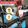 Hydraulic Bike Brake Bleed Kit + 60ml DOT 5.1 & Mineral Brake Oil Fluid, Disc Brake Maintenance Syringe Funnel Tool Set