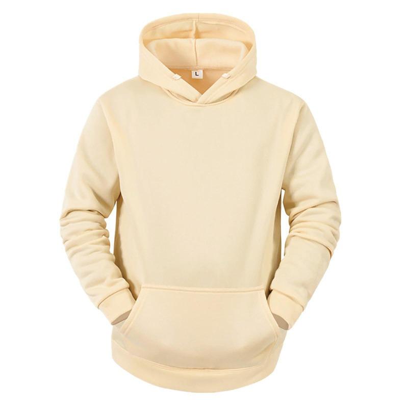2026 Felpa Casual con Cappuccio e Scollo a V Pullover Felpa Uomo e Donna 14 Colori Felpa Uomo Colore Unico M-3XL