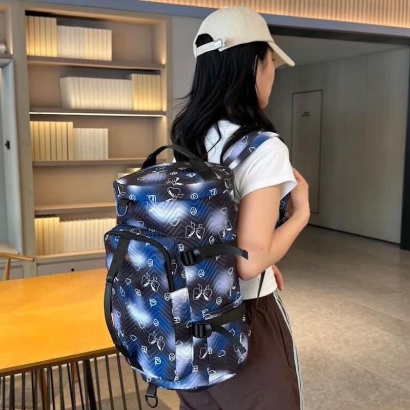Can Chi Diamond Grid Backpack