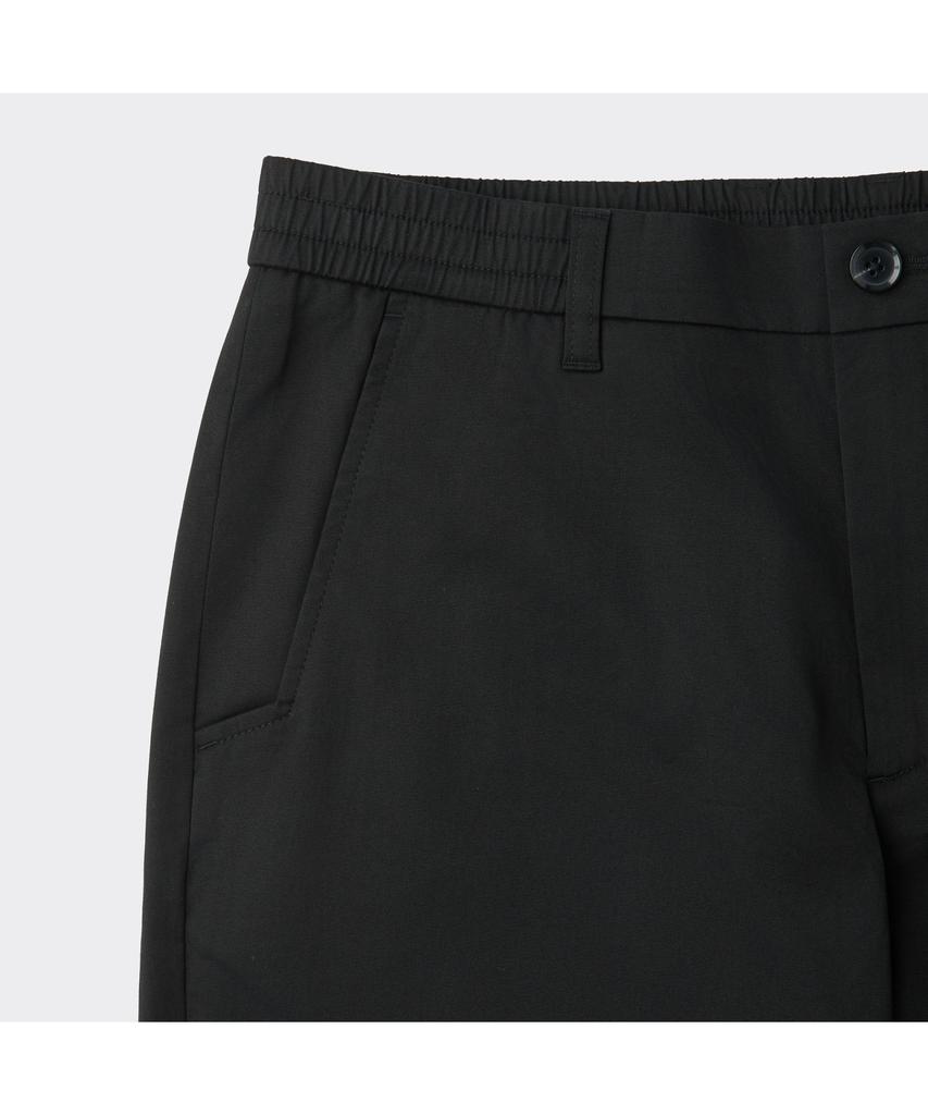 Keoseuuteommellou Black Cotton Pants Cwpam26311Bkx