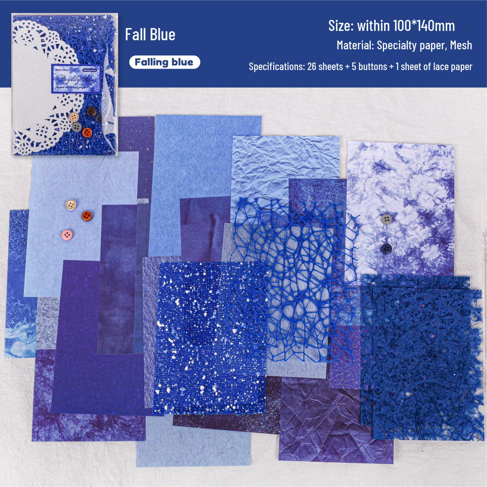 

Пряжа RetroStory Cloud: Набор ретро-бумаги для фона для DIY для ита-сумки и украшения журнала