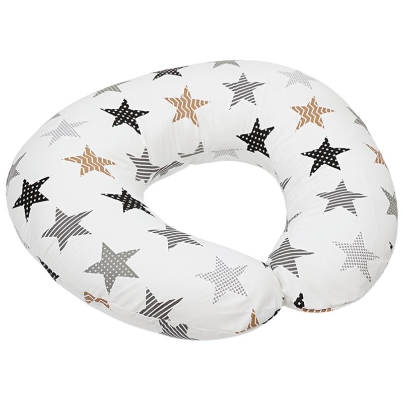 Poduszka do karmienia dla niemowląt Ergonomiczne poduszki do karmienia z poszewką wielofunkcyjna Pozycjonowanie do karmienia dziecka