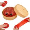 Bolas Antiestrés de Empanadillas de Colores Juguetes Sensoriales Fidget Comida de Simulación Empanadillas con Vaporizador Bola de Masa para Apretar Regalos