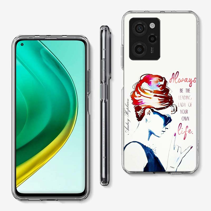 

Audrey Hepburn Phone Case For Xiaomi Poco F7 Ultra X7 X5 X6 F6 Pro M5S M6 X3 X4 Mi 15 14 12T 11T 10T F5 F3 M4 Pro 11 Lite Cover Xiaomi Poco X7 Pro