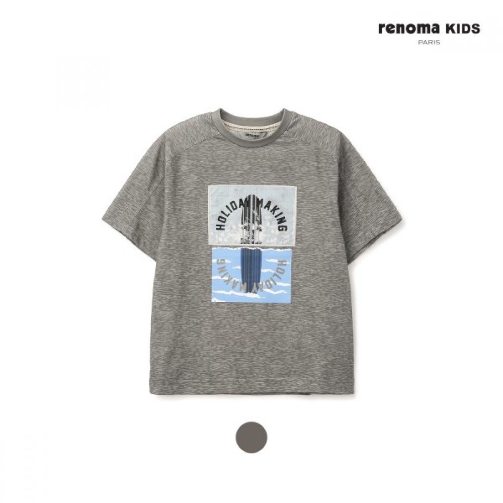 

[renoma Kids] Boys VinTage Slub T shirT r2422T133 04 Grey/160