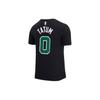 Jordan NBA Celtics Jayson Tatum No. 0 Basketball Short Sleeve T-Shirt Men Tops Black CV9965-011