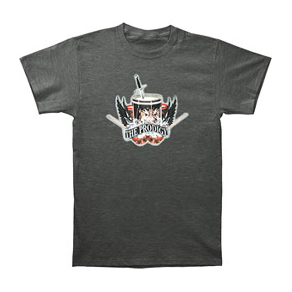 Men s Prodigy Wing Drum T-shirt Medium Grey M