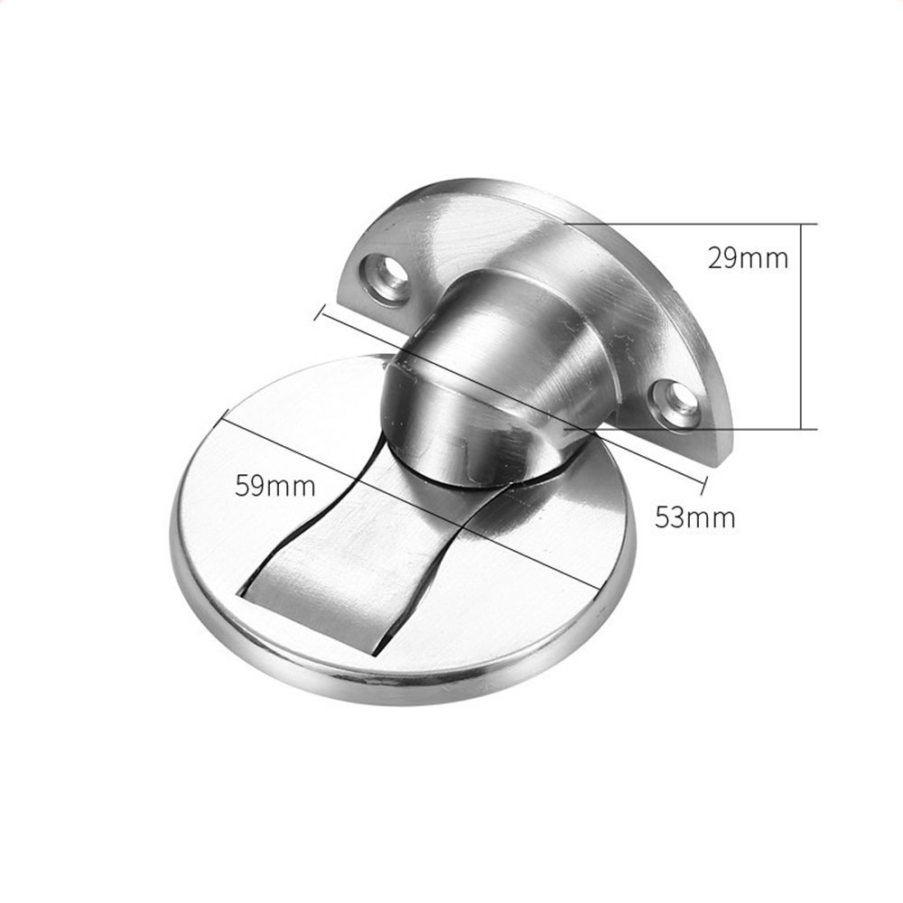 Furniture Door Mechanical Floor Mount Self-locking Hardware Door Holder Door Stopper Safety Catch