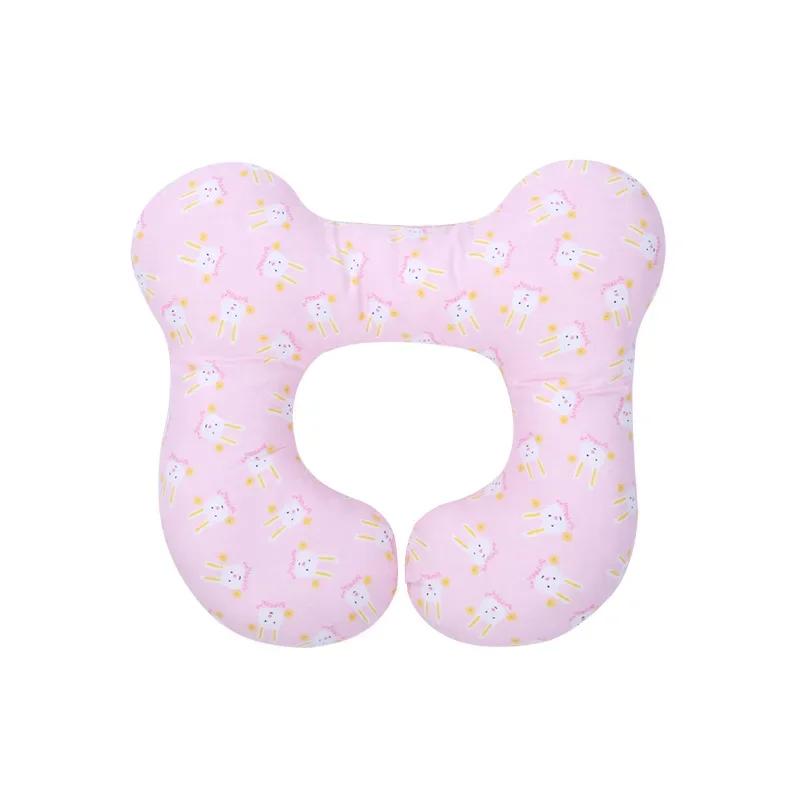 Baby Stroller U-Shaped Neck Pillow - Cartoon Design Newborn Car Seat Sleeping Headrest Cushion Kids Neck Support Protector