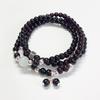 H8 Pomegranate-Scented Natural Garnet Wrap Bracelet Layered Lucky Bracelet