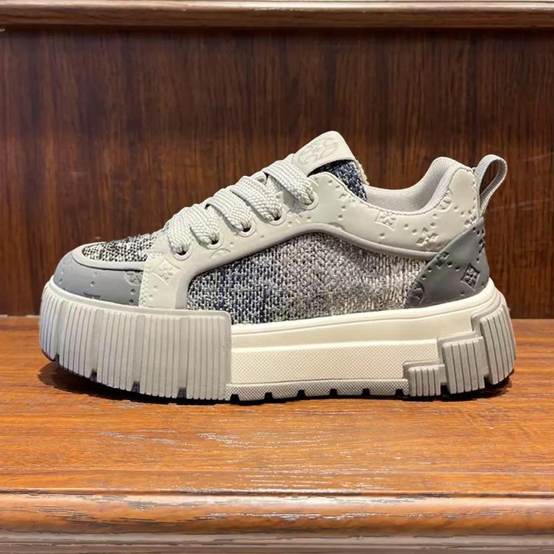 

Trend Personality Fashion Versatile Fabric Comfortable Low Top Sports Thick Bottom Height Increasing Outdoor Men s New Casual Board Shoes 44