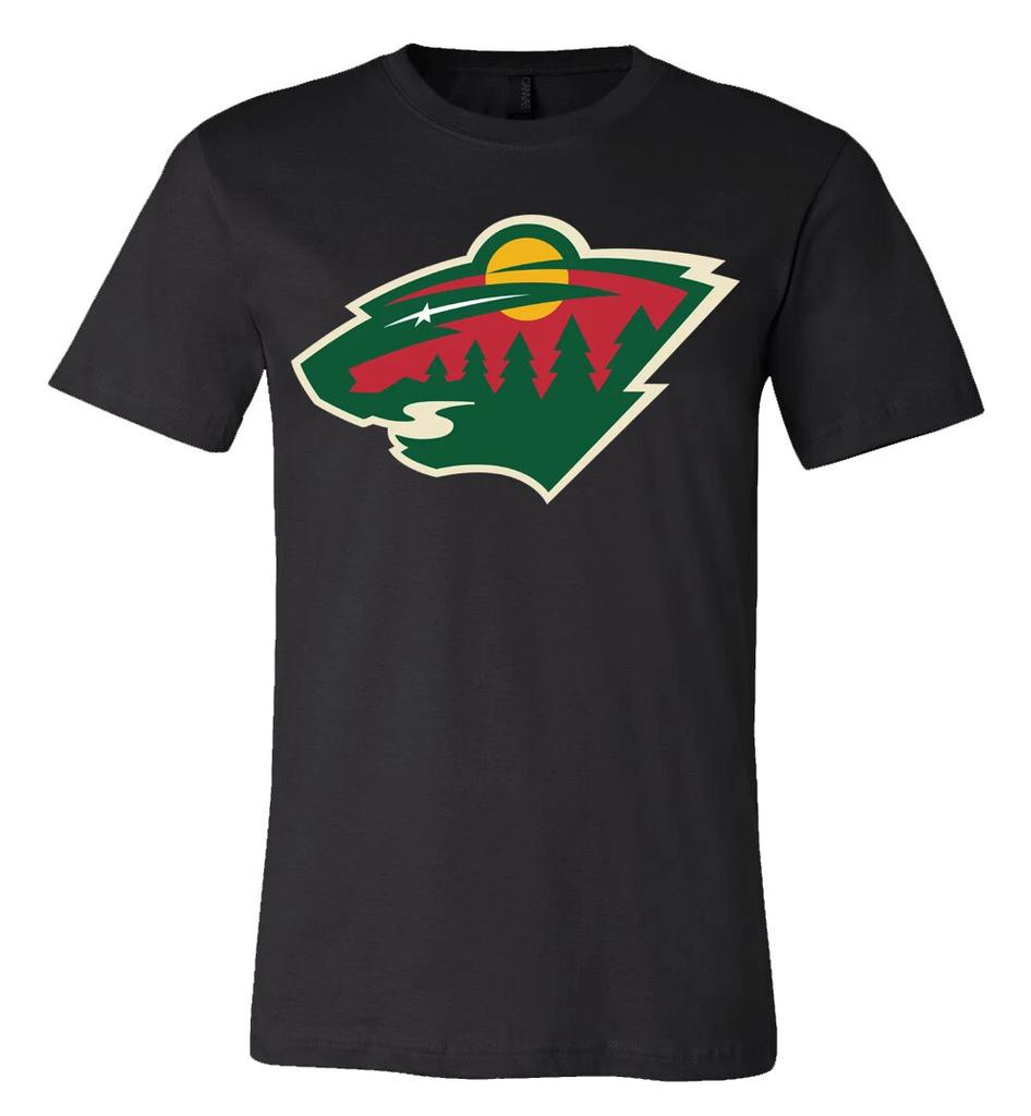 Minnesota Wild Team Logo Shirt S-6XL Tracking!!